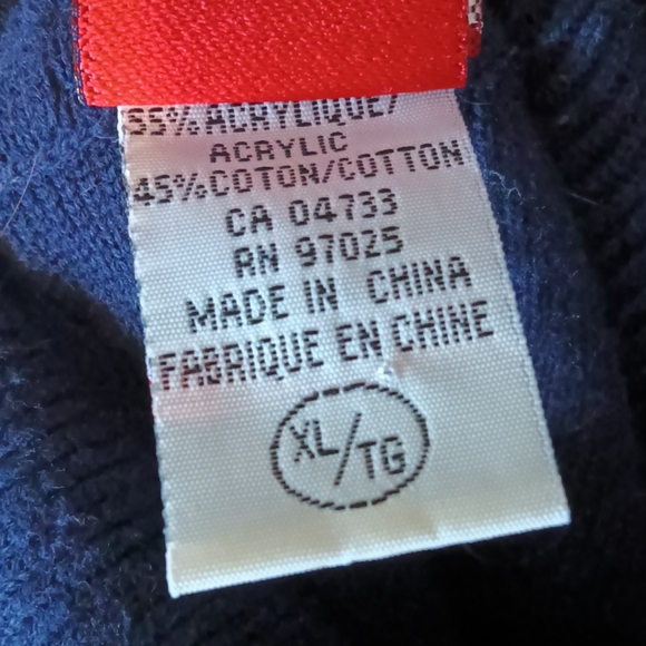 Ocean Pacific Blue Turtleneck Sweater - Picture 6 of 6